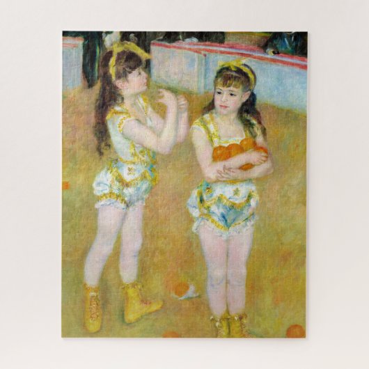 Acrobats im Cirque Fernando von Renoir Puzzle (Vertikal)