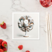 Acrolic Pour Communityhost und Chalice Serviette (Beispiel)