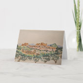 Acropolis at Athens Card Karte (Vorderseite)