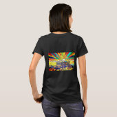 Acropolis Athens Glare T-Shirt (Schwarz voll)