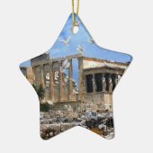 Acropolis Erechtheum Athens Griechenland Keramik Ornament (Links)