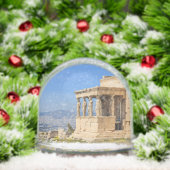 Acropolis Hill Athens – Ancient Greece Travel  Schneekugeln (Weihnachten)