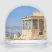 Acropolis Hill Athens – Ancient Greece Travel  Schneekugeln (Rückseite)