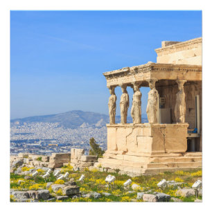 Acropolis Hill Athens Griechenland Foto Print Art