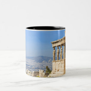 Acropolis Hill Athens Griechenland Zwei-Tone-Tasse Zweifarbige Tasse