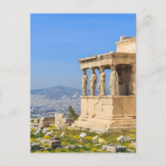 Acropolis Hill Athens Postcard - Ancient Griechenl Postkarte (Vorderseite)