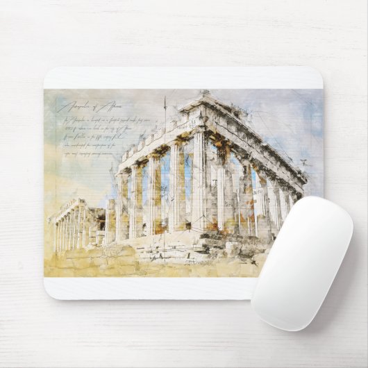 Acropolis Mousepad (Mit Mouse)