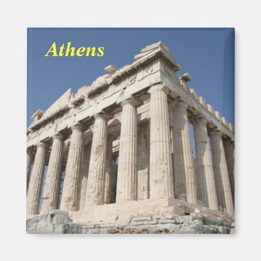 Acropolis-parthenon Athens Magnet (Vorne)