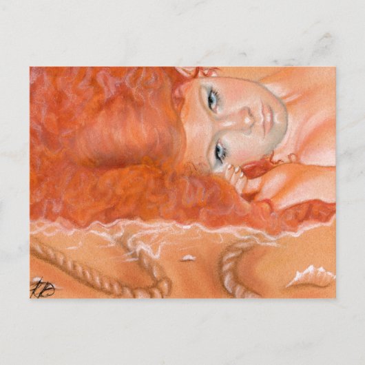 Acroyali Greece Mermaid Postcard Postkarte (Vorderseite)
