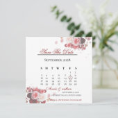 Acryl-Einladung Save-the-Date Einladung (Stehend Vorderseite)