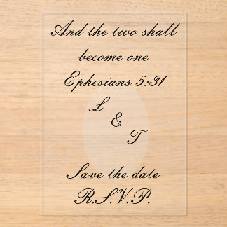 Acryl-Einladungen Acryleinladungen