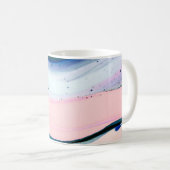 Acryl, Farbe, abstrakt. Schließen des Gemäldes. Kaffeetasse (VorderseiteRechts)