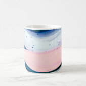 Acryl, Farbe, abstrakt. Schließen des Gemäldes. Kaffeetasse (Mittel)