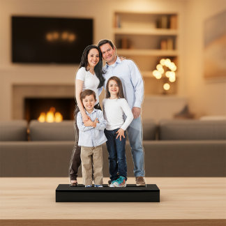 Acryl-Foto ausschneiden Freistehende Fotoskulptur