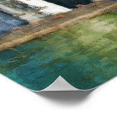 Acryl-Gebäude Poster (Ecke)