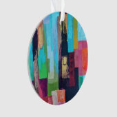 Acryl-Ornament der Dritten Welt Ornament (Vorderseite)