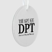 Acryl-Ornament, Kreis Ornament (Vorderseite)