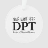 Acryl-Ornament, Kreis Ornament (Vorderseite)