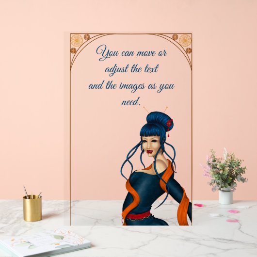 Acryl-Schild Acrylschild (Hochzeit)