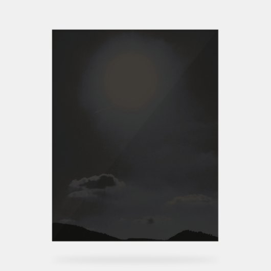 Acryl-Schild Acrylschild (Vorderseite)