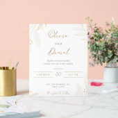 Acryl-Schild Acrylschild (Hochzeit)