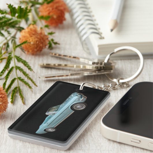 Acryl-Schlüsselanhänger 1966 Mustang Schlüsselanhänger (Vorderseite rechts)