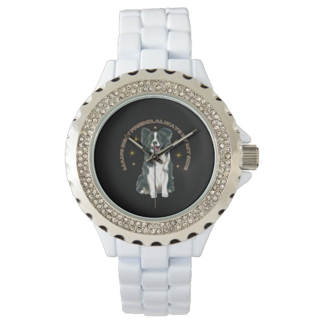 Acryl-Schlüsselanhänger Armbanduhr (Vorderseite)