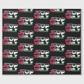 Acryl-Schlüsselanhänger Geschenkpapier (Flach)
