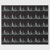 Acryl-Schlüsselanhänger Geschenkpapier (Flach)