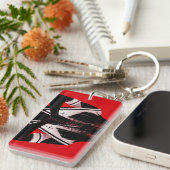 Acryl Schlüsselanhänger | Gottseiisch | FLO (Vorderseite rechts)