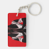 Acryl Schlüsselanhänger | Gottseiisch | FLO (Rückseite)