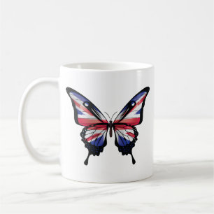 Acryl-Schlüsselanhänger Kaffeetasse