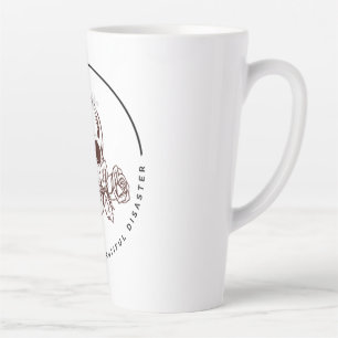 Acryl-Schlüsselanhänger Milchtasse