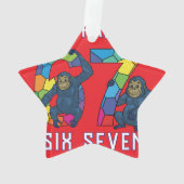 Acryl-Schlüsselanhänger Ornament (Rückseite)