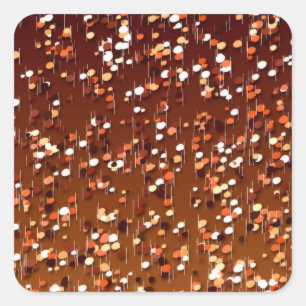 Acryl-Schlüsselanhänger Quadratischer Aufkleber