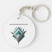 Acryl-Schlüsselanhänger Schlüsselanhänger (Rückseite)