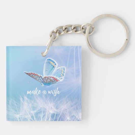 Acryl-Schlüsselanhänger Schlüsselanhänger (Rückseite)