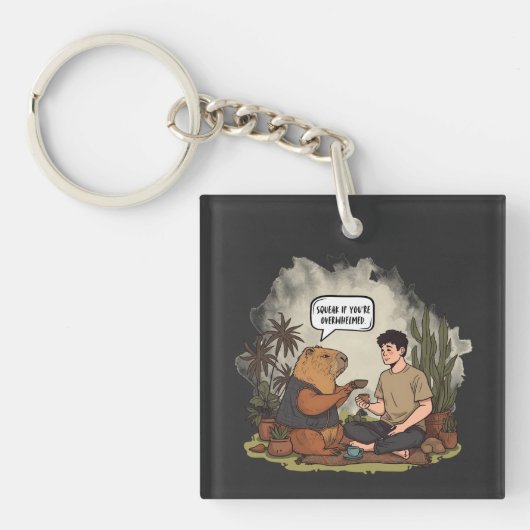 Acryl-Schlüsselanhänger Schlüsselanhänger (Vorderseite)