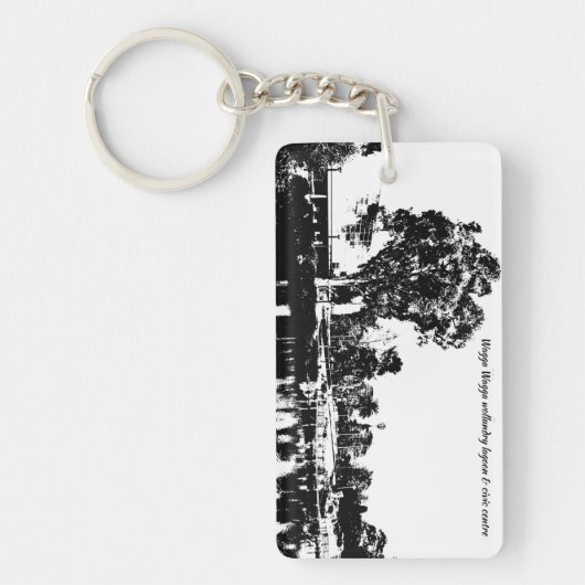 Acryl-Schlüsselanhänger Schlüsselanhänger (Vorderseite)