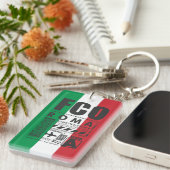 Acryl-Schlüsselanhänger Schlüsselanhänger (Vorderseite rechts)