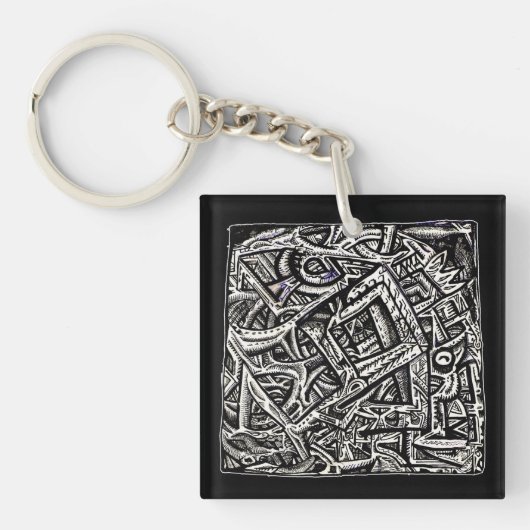 Acryl-Schlüsselanhänger Schlüsselanhänger (Vorderseite)