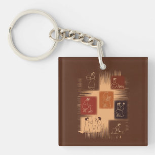 Acryl-Schlüsselanhänger Schlüsselanhänger