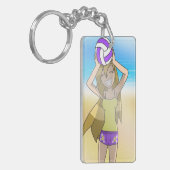 Acryl-Schlüsselanhänger Schlüsselanhänger (Vorderseite links)