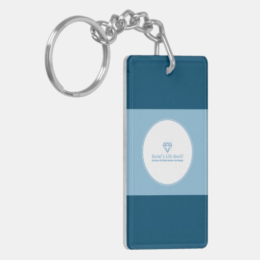 Acryl-Schlüsselanhänger Schlüsselanhänger (Vorderseite links)