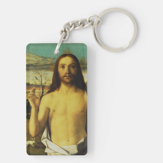 Acryl-Schlüsselanhänger Schlüsselanhänger (Rückseite)