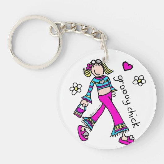 Acryl-Schlüsselanhänger Schlüsselanhänger (Vorderseite)