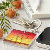 Acryl-Schlüsselanhänger Schlüsselanhänger (Vorderseite rechts)