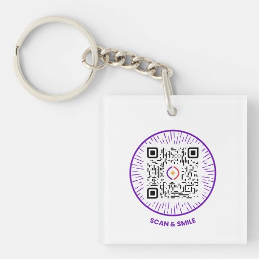 Acryl-Schlüsselanhänger Schlüsselanhänger (Vorderseite)