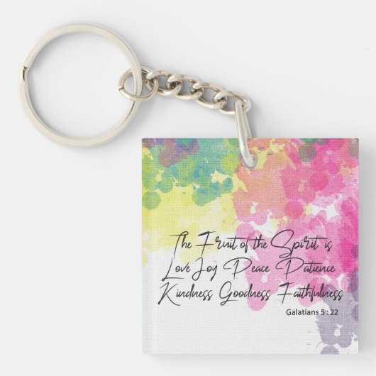 Acryl-Schlüsselanhänger Schlüsselanhänger (Vorderseite)