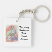 Acryl-Schlüsselanhänger Schlüsselanhänger (Rückseite)